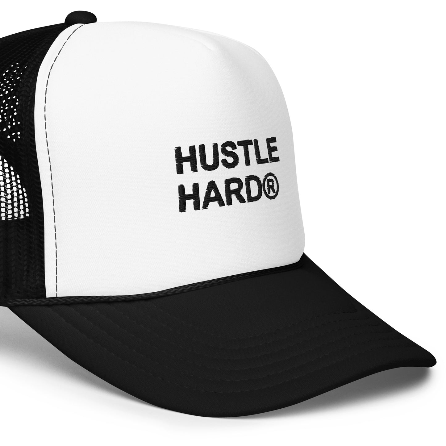 Hustle Hard: Foam trucker hat